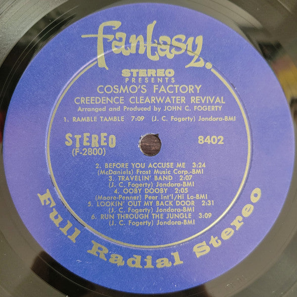 Creedence Clearwater Revival : Cosmo's Factory (LP, Album, Hol)