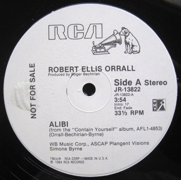 Robert Ellis Orrall : Alibi (12")