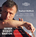 the album cover for RAPHAEL WALLFISCH - Hungarian Cello Concertos