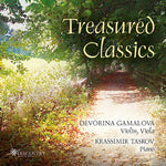 the album cover for Devorina Gamalova / Taskov,Krassimir - Treasured Classics