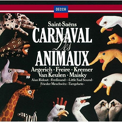 the album cover for Martha Argerich - Saint-Saens: Le Carnaval Des Animaux