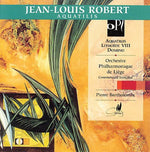 the album cover for J. Robert - Aquatilis / Lithoide Vii for Wind Quintet