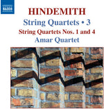 the album cover for Hindemith / Amar Quartet - String Quartets 3