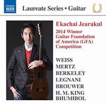 the album cover for Weiss / Ekachai Jearakul - Guitar Recital
