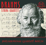 the album cover for Brahms / Philharmonia Quartett Berlin - Die Streichquartette