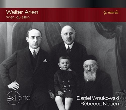 the album cover for Arlen / Wnukowski / Nelsen - Wien Du Allein