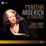 the album cover for Martha Argerich - Live from the Lugano Festival 2014