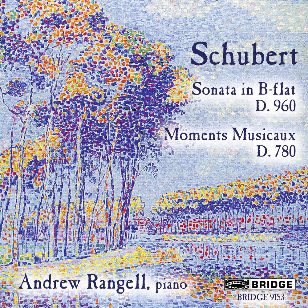 the album cover for ANDREW RANGELL - Sonata in B-Flat Major