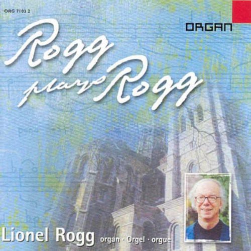 the album cover for Lionel Rogg - Rogg Plays Rogg
