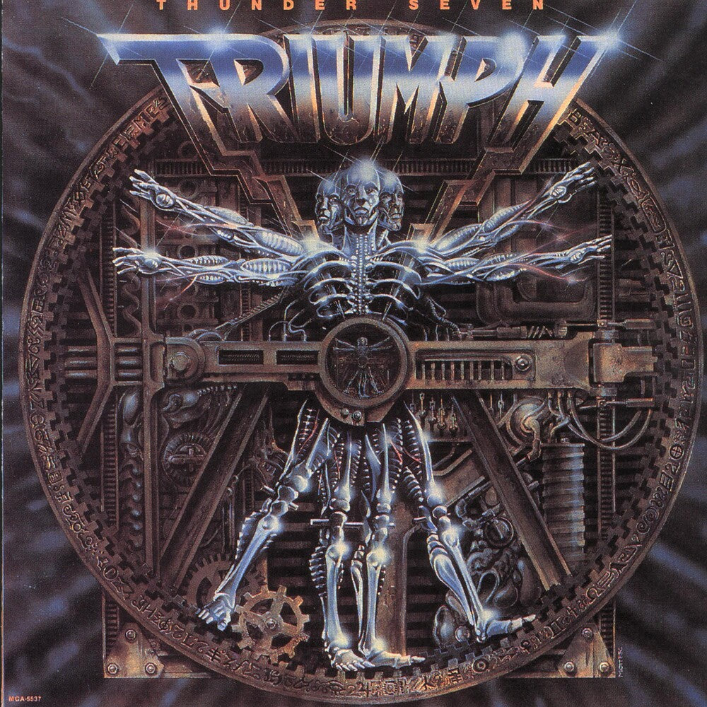 the album cover for Triumph - Thunder Seven