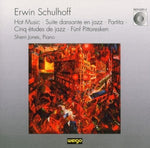 the album cover for Sherri Jones - Schulhoff: Hot Music - Jazz Dance Suite