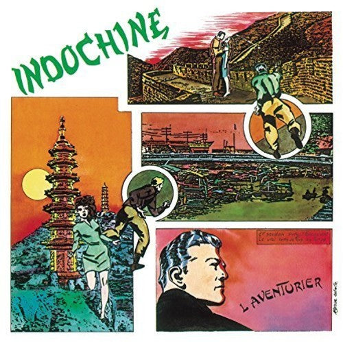 the album cover for Indochine - L'aventurier