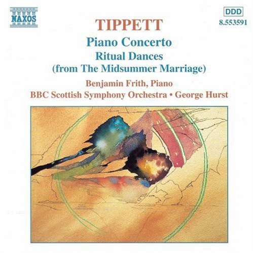the album cover for Benjamin Frith - Piano Concerto
