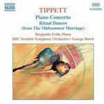 the album cover for Benjamin Frith - Piano Concerto