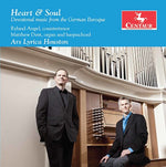 the album cover for Bach / Ars Lyrica Houston / Angel / Dirst - Heart & Soul: Devotional Music from the German