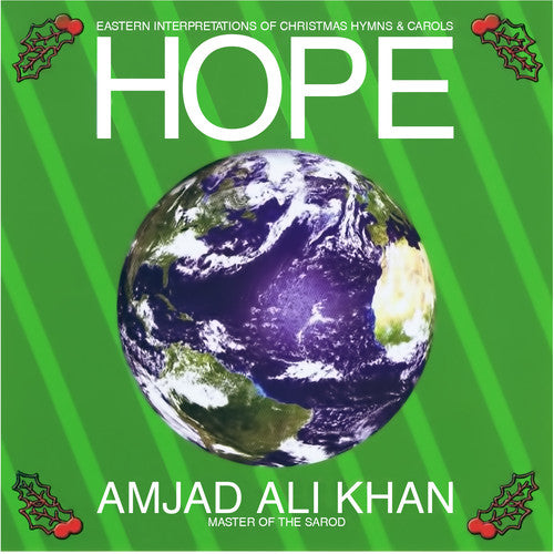 the album cover for Amjad Khan Ali - Hope - Eastern Interpretations of Christmas Hymns