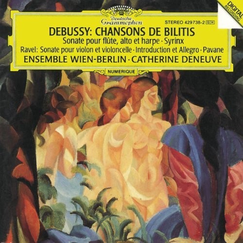 Catherine Deneuve - Canciones de Bilitis / Introducción. & Allegro (Ravel) (CD)