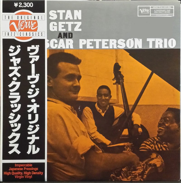 Stan Getz And The Oscar Peterson Trio : Stan Getz And The Oscar Peterson Trio (LP, Album, Mono, RE)