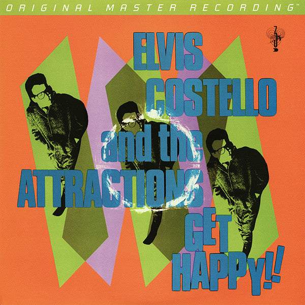 Elvis Costello And The Attractions* : Get Happy!! (2xLP, Album, Ltd, Num, RE, RM, 180)