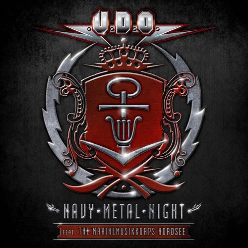the album cover for Udo - Navy Metal Night
