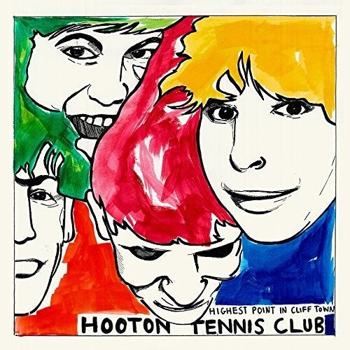 the album cover for Hooton Tennis Club - Highest Point in Cliff Town