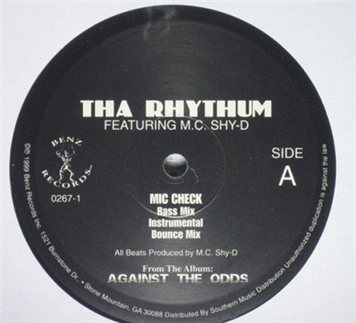 Tha Rhythum : Mic Check / Throw Dem Boes (12", Maxi)