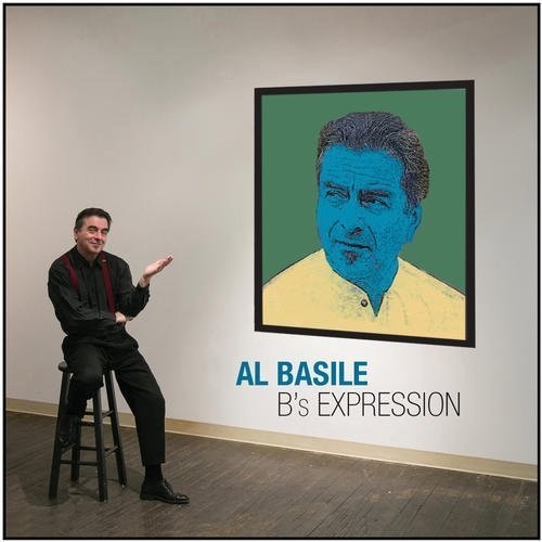 the album cover for Al Basile - B's Expression
