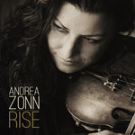 the album cover for Andrea Zonn - Rise