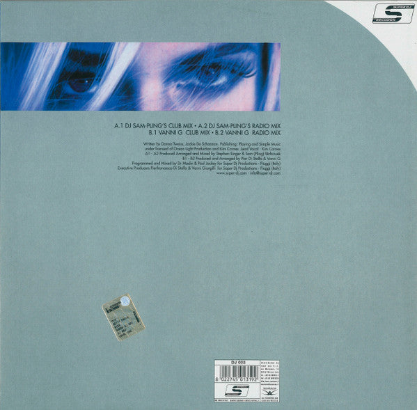 Kim Carnes : Betty Davis Eyes 2002 Remixes (Exclusive Italian Remix) (12")