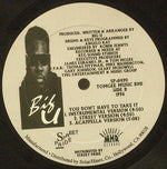 Big U : You Don't Have To Take It (12", Sin)