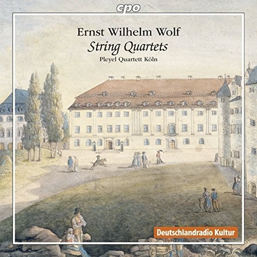 the album cover for Wolf / Pleyel Quartet Cologne - String Quartets