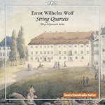 the album cover for Wolf / Pleyel Quartet Cologne - String Quartets
