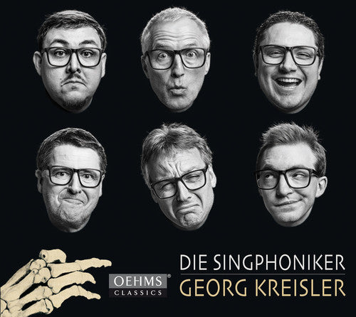the album cover for Kreisler / Die Singphoniker - Die Singphoniker - Songs By Georg Kreisler in