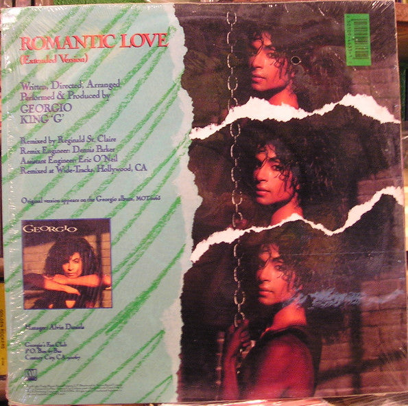 Georgio (2) : Romantic Love (12", Single, Pin)