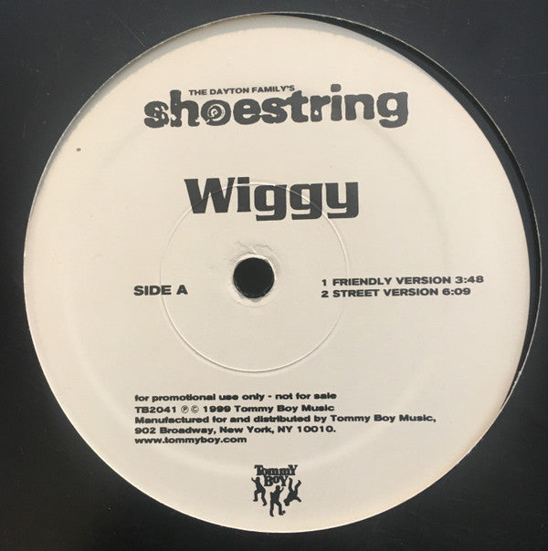 Shoestring : Wiggy (12", Promo)