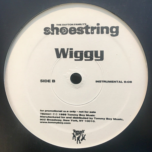 Shoestring : Wiggy (12", Promo)