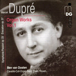 the album cover for M. DUPRE - Symphonie Passion Op 23 / Evocation Op 37