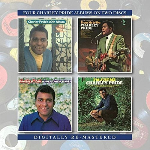 the album cover for Charley Pride - Charley Pride's 10th Album/Sings Heart Songs/I'm