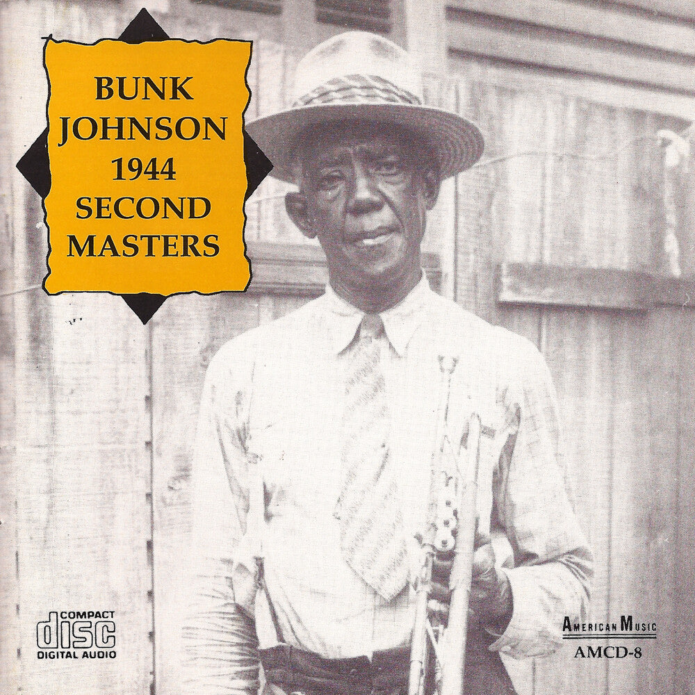 the album cover for Bunk Johnson - Second Masters