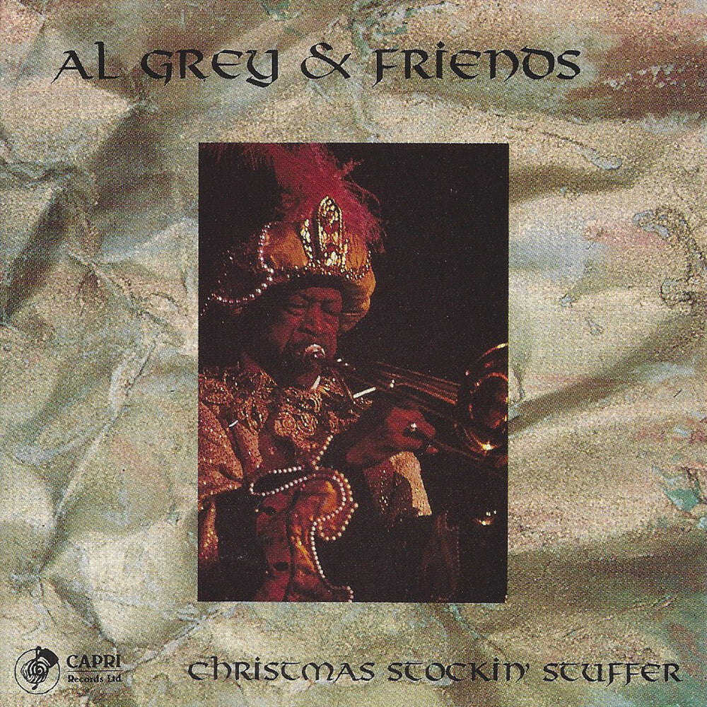 the album cover for Al Grey - Christmas Stockin' Stuffer
