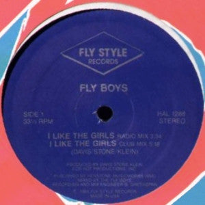 Fly Boys* : I Like The Girls (12", Blu)