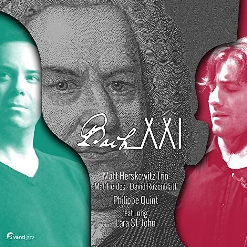 the album cover for Matt Herskowitz Trio - Bach Xxi
