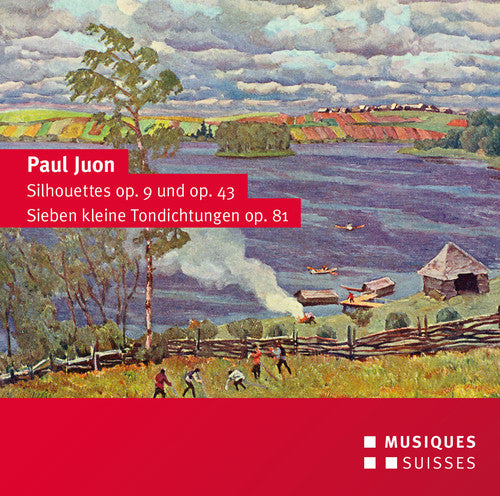 the album cover for Juon / Sosnowski / Hartmann / Nuss - Silhouettes Op. 9 & 43 - Seven Little Tone Poems