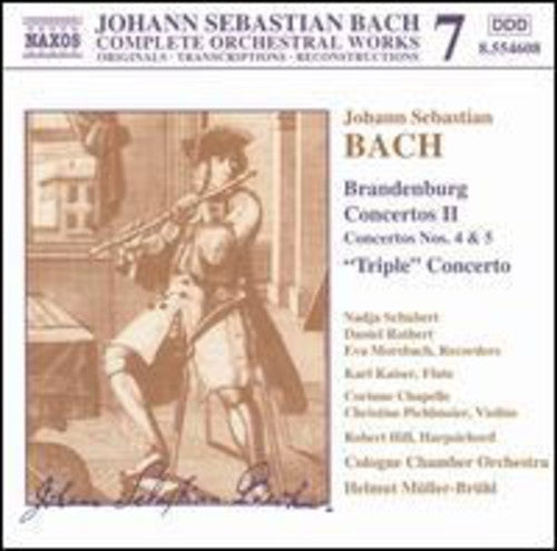 the album cover for Cologne Chamber Orchestra - Brandenburg Concertos II