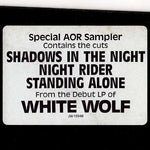 White Wolf (2) : Shadows In The Night (12", Promo, Whi)