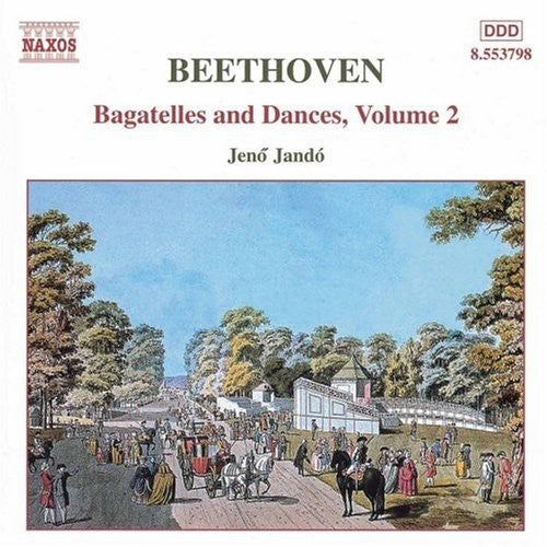 the album cover for JenÅ‘ Jandó - Bagatelles & Dances 2