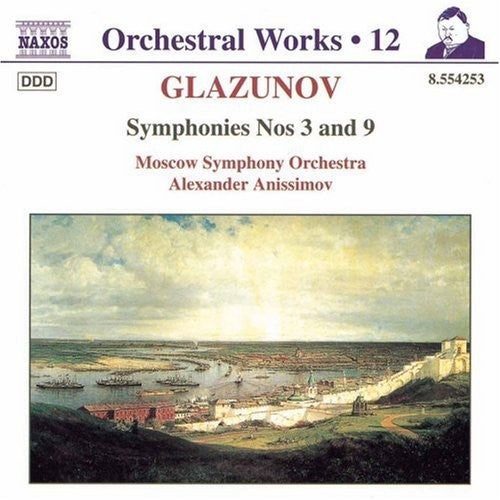 the album cover for Alexander Anissimov - Symphonies 3 & 9