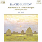 the album cover for Idil Biret - Variations on a Theme of Chopin & Other Pno Works