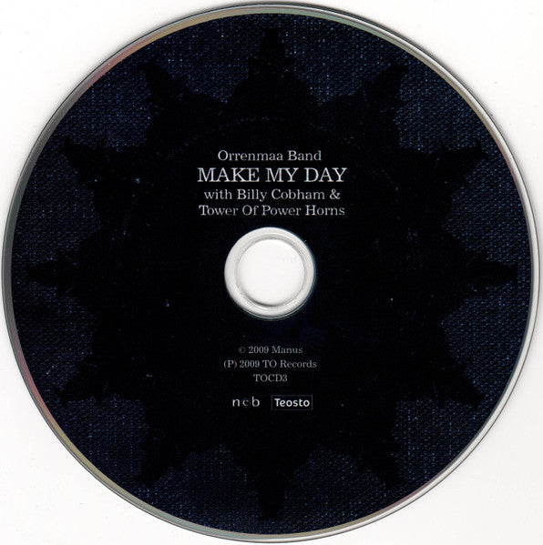 Orrenmaa Band With Billy Cobham & Tower Of Power Horns* : Make My Day (CD, Album)