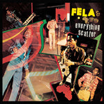 the album cover for Fela Kuti - Everything Scatter